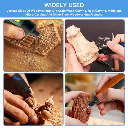 Detail Wood Carving Burr Set