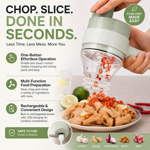 Cordless Handheld Food Chopper
