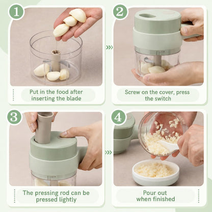 Cordless Handheld Food Chopper
