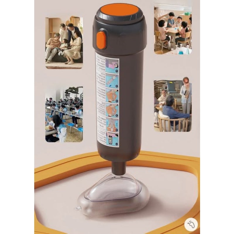 One-Button Anti-Choking Emergency Rescue Kit