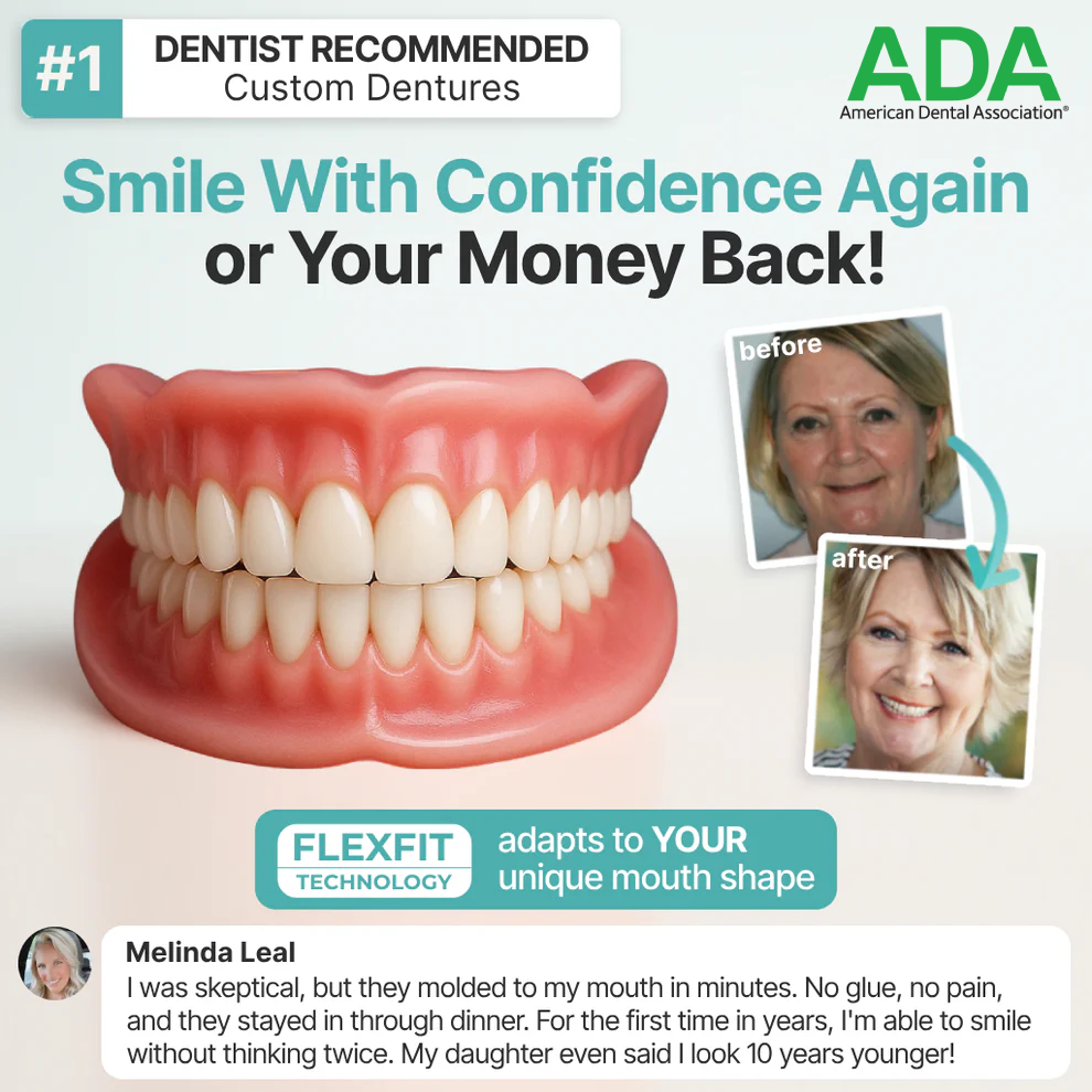 🌎Ends Today: 70% OFF! ⏰Fantasfeelets™ Medical Full Denture with Strong Suctiond🦷Obtain American Dental Association (ADA) Certification