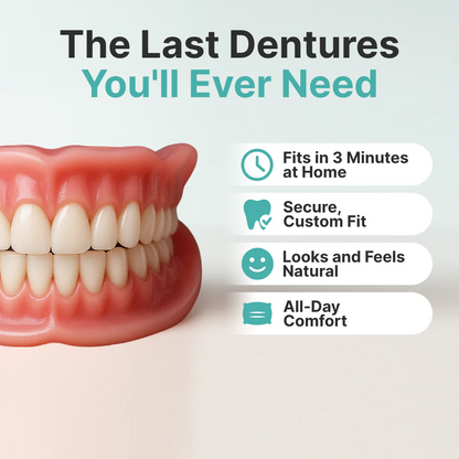 🌎Ends Today: 70% OFF! Medical Full Denture with Strong Suction