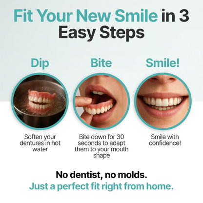 🌎Ends Today: 70% OFF! Medical Full Denture with Strong Suction