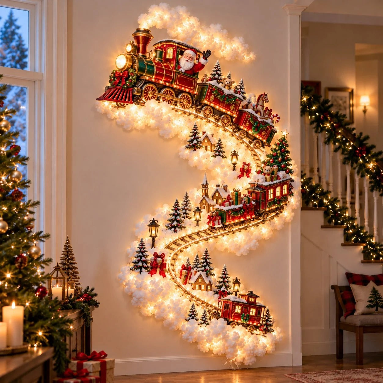 Santa's Toy Delivery Train