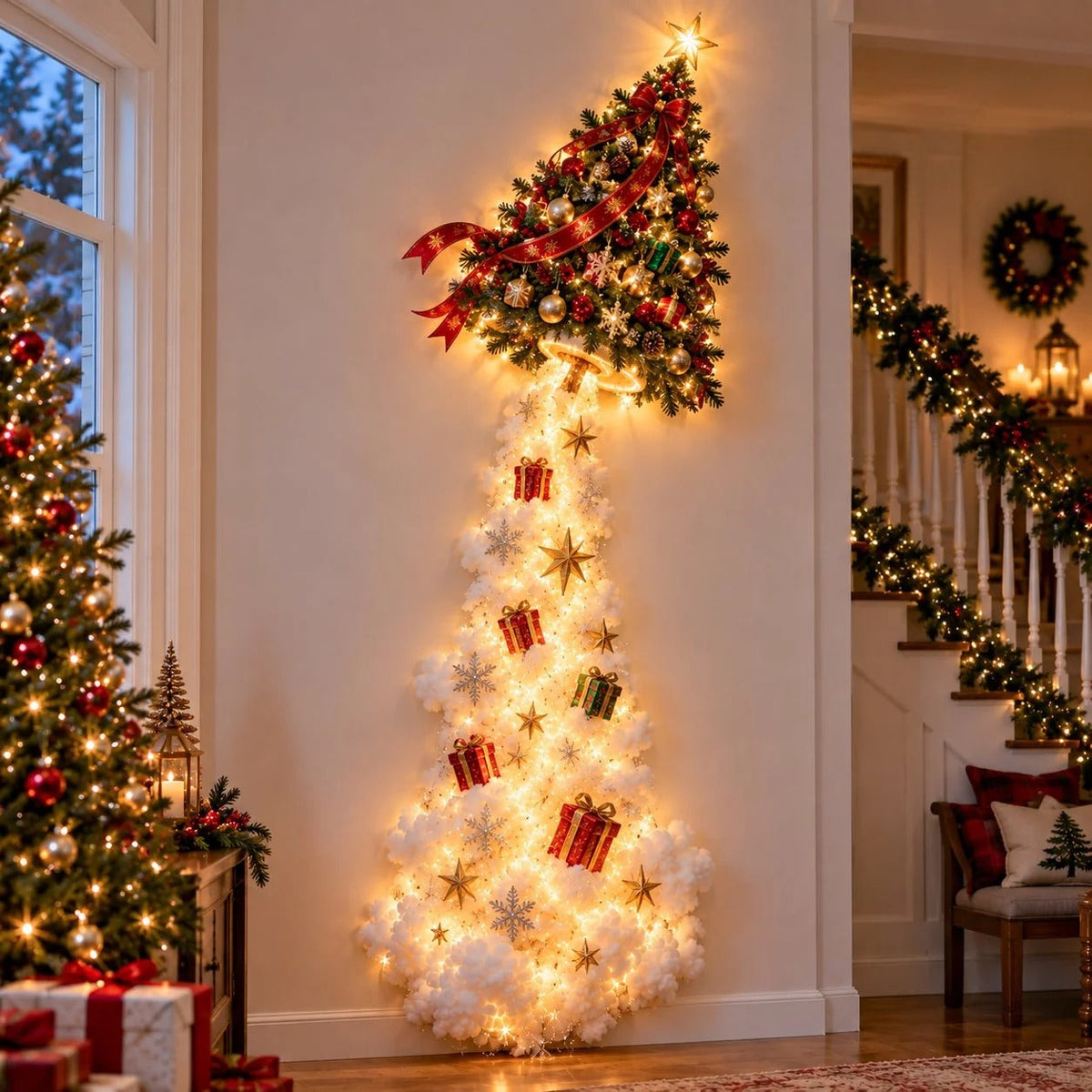 Christmas Tree Christmas Magic Trail Wall Light