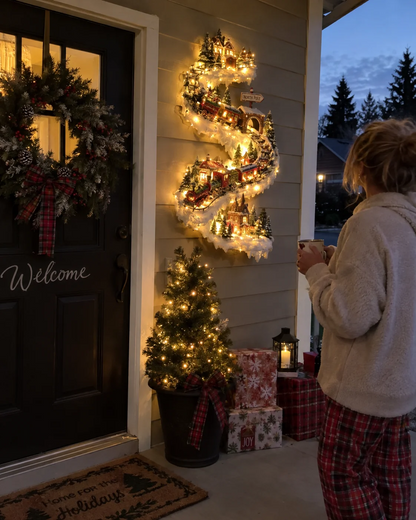 🔥 50% OFF – 🎄 Christmas Magic LED Wall Light – Bring the Holiday Magic Home ✨
